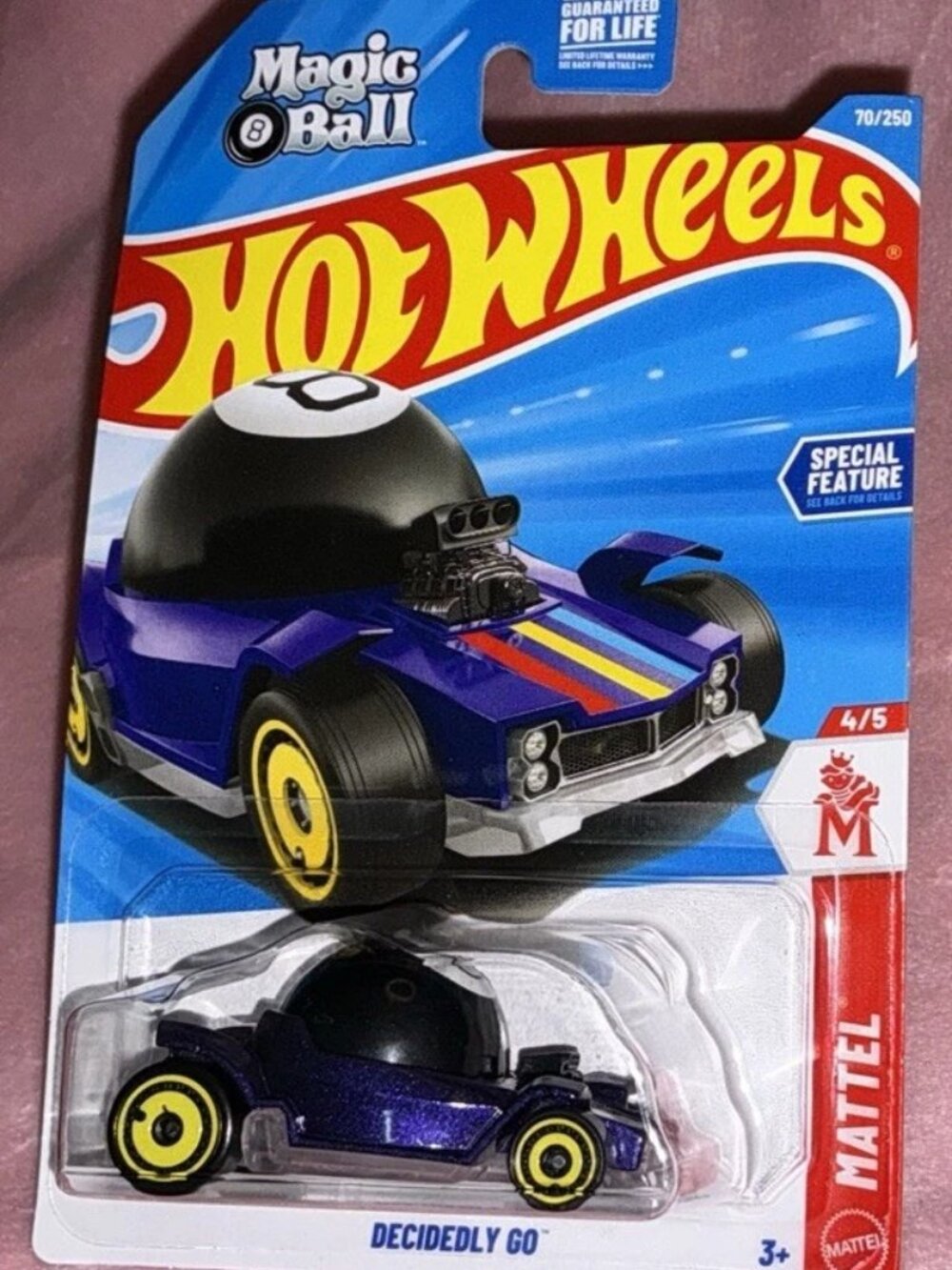 2026 Hot Wheels C Case Mattel #70 Decidedly Go Magic 8 Ball